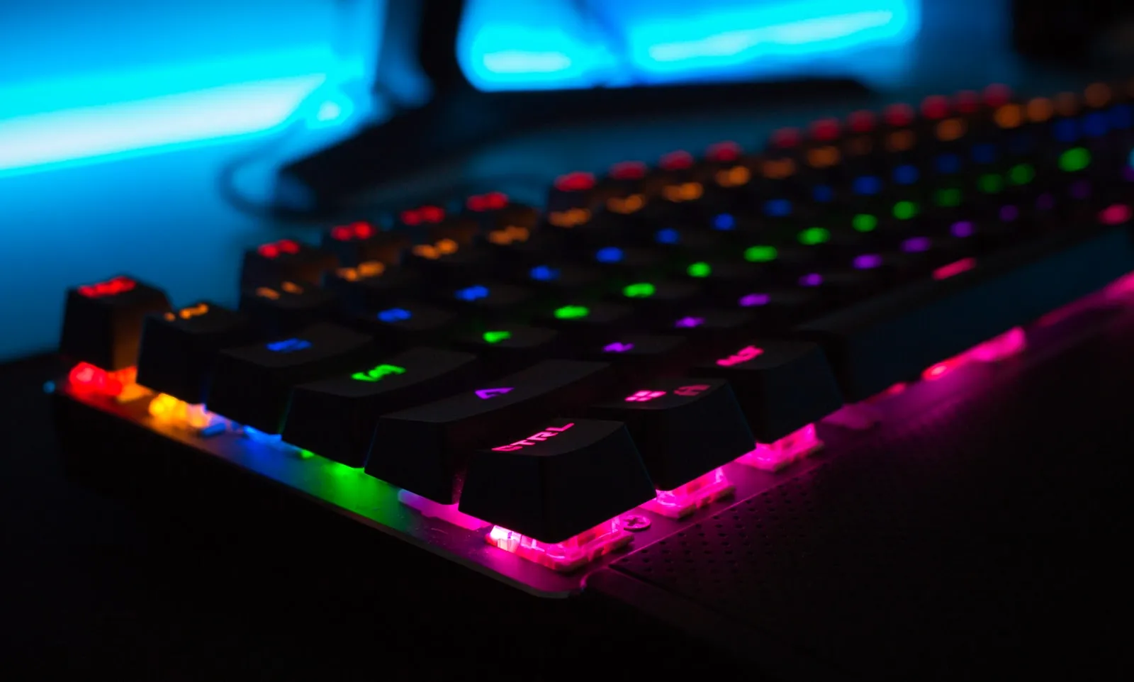 Australian gaming community setup at night
